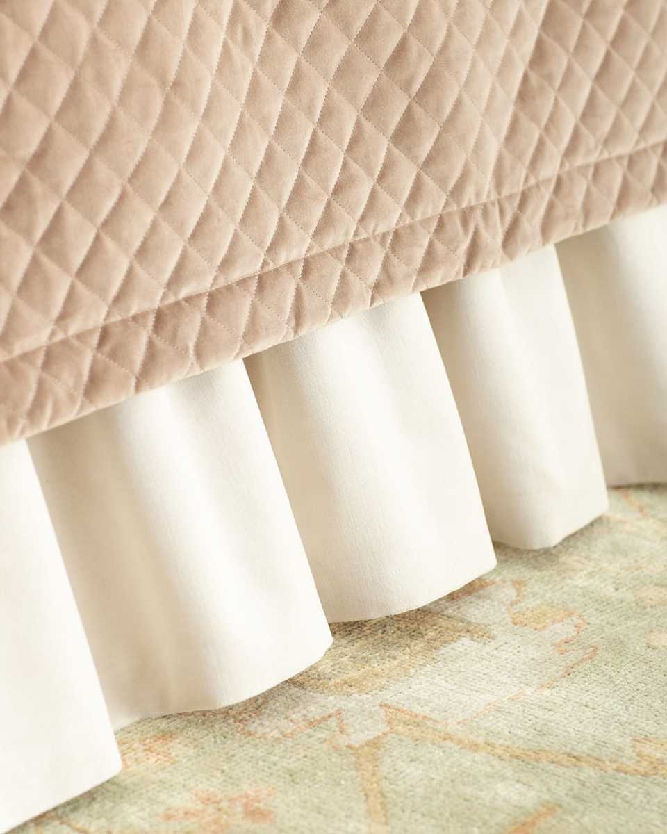 Cantori Velvet Bed Skirt,